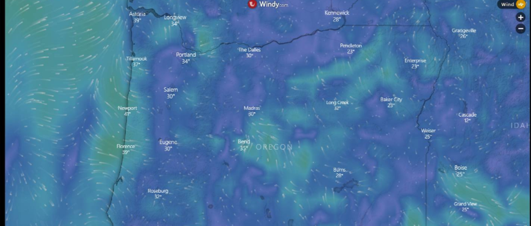 WEATHER DASHBOARD LAUNCHED FOR OREGON Sweet Home, Oregon