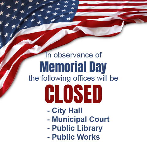 Memorial Day Closures