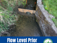 Flow Level Prior to Repair